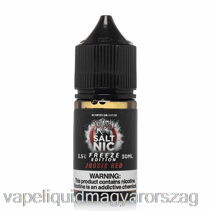 Fagyasztás - Joosie Vörös Sók - Könyörtelen - 30 Ml 35 Mg Vape E Cigi